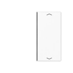 JUNG A402TSAPWW Taste, F40, mit Pfeilsymbolen, Thermoplast, Serie AS/A, alpinweiß 