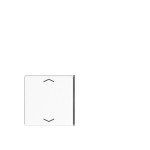 JUNG A404TSAPWW23 Taste 2+3, F40, mit Pfeilsymbolen, Thermoplast, Serie AS/A, alpinweiß 