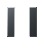 JUNG A501TSAANM Tastensatz, F50, Thermoplast lackiert, Serie A, anthrazit matt 