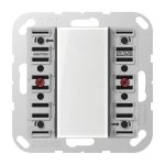 JUNG A5091TSM KNX Tastsensor-Modul Universal, 1fach, F50, Serie AS/A 