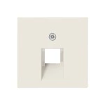 JUNG A569-1PLUA Abdeckung für IAE/UAE-Anschlussdosen, 1 x 8-polig, Duroplast, Serie AS, weiß 