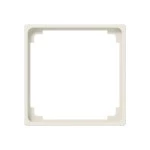 JUNG A590Z Zwischenrahmen 50 x 50 mm, Thermoplast, weiß, senkrechte und waagerechte Montage 