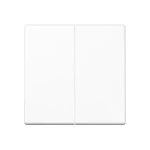 JUNG A595WW Wippe 2fach, Duroplast, Serie A, alpinweiß 