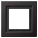 JUNG ALD2981D Rahmen 1fach, LS-DESIGN, Aluminium lackiert, dark, senkrechte und waagerechte Montage 