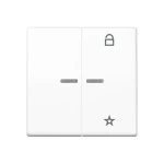 Jung AS1701WW Steuertaste Universal Duroplast Serie AS alpinweiß 