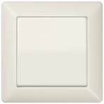 JUNG AS590 Wippe 1fach, mit integriertem Rahmen, Duroplast, Serie AS, weiß 