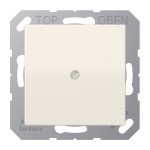 JUNG AS590A Leitungsauslass mit Zugentlastung, Duroplast, Serie AS, weiß 