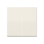 JUNG AS591-5BF Wippe 2fach, Thermoplast, Serie AS, weiß 