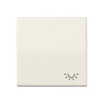 JUNG AS591L Wippe 1fach, Symbol Licht, Duroplast, Serie AS, weiß 