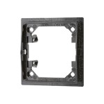 JUNG AS90HP Halteplatte 1fach, Thermoplast, Serie A, schwarz 