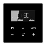 JUNG BTLS1791SW HOME Raumthermostat-Display Display, Serie LS, schwarz 