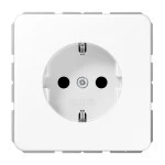 JUNG CD1520KIWW SCHUKO®-Steckdose, 16 A 250 V ~, SAFETY+, Duroplast, Serie CD, alpinweiß 