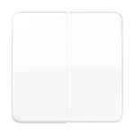 JUNG CD1702WW LB-Management Taster 2fach, Duroplast, Serie CD, alpinweiß 