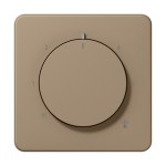 JUNG CD1749BFGB Abdeckung für Thermostat, Thermoplast lackiert, Serie CD, gold-bronze 