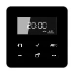 JUNG CD1750DSW LB-Management Timer-Display, Serie CD, schwarz 