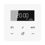 JUNG CD1750DWW LB-Management Timer-Display, Serie LS, alpinweiß 