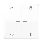 Jung CD1751PBTWW LB-ManagementTimer Universal Bluetooth® Pfeile Duroplast Serie CD alpinweiß 