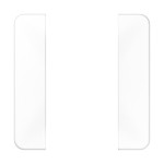 JUNG CD501TSAWW Tastensatz, F50, Thermoplast, Serie CD, alpinweiß 