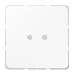 JUNG CD561BWW Blind-Abdeckung (geschraubt), Duroplast, Serie CD, alpinweiß 