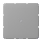 JUNG CD590AGR Leitungsauslass mit Zugentlastung, Duroplast, Serie CD, grau 