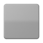 JUNG CD590BFGR Wippe 1fach, Thermoplast, Serie CD, grau 