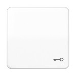 JUNG CD590BFTWW Wippe 1fach, Symbol Tür, Thermoplast, Serie CD, alpinweiß 