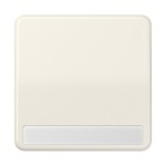 JUNG CD590NA Wippe 1fach, mit Schriftfeld, Duroplast, Serie CD, weiß 