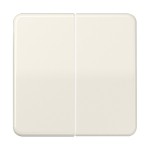 JUNG CD595BF Wippe 2fach, Thermoplast, Serie CD, weiß 