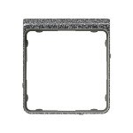 JUNG CDP82GT Applikations-Segment 1fach, CD PLUS, Thermoplast, granit 