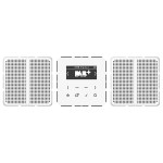 JUNG DABCD2WW Smart Radio DAB+, Set Stereo, Serie CD, alpinweiß 