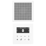 JUNG DABLS1BTWW Smart Radio DAB+ Bluetooth®, Set Mono 1fach, Serie LS, alpinweiß 