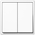 JUNG FOHSLS995WW Friends of Hue Funk-Wandsender Set, 4-kanalig, Thermoplast, Serie LS, alpinweiß 