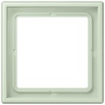 JUNG LC981218 Rahmen 1fach, LS 990, Duroplast lackiert, vert anglais pâle (32042), senkrechte und waagerechte Montage 