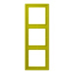 Jung LC9834320F Rahmen 3-fach LS 990 vert olive vif 