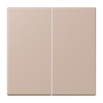 JUNG LC995240 Wippe 2fach, Duroplast lackiert, Serie LS, ombre brûlée claire (32131) 