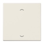 JUNG LS101P Wippe für KNX Taster, F10, mit Pfeilsymbolen, Duroplast, Serie LS, weiß 