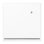 JUNG LS1539-OWWLNW LED-Orientierungslicht mit integriertem Helligkeitssensor, Thermoplast, Serie LS, alpinweiß 