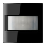 JUNG LS17180SW LB-Management Bewegungsmelder (SENS.), Standard, 1,10 m, Thermoplast, Serie LS, schwarz 