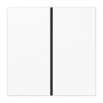 JUNG LS401TSAWW Tastensatz, F40, Thermoplast, Serie LS, alpinweiß 