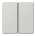 JUNG LS402TSALG Tastensatz, F40, Thermoplast, Serie LS, lichtgrau 