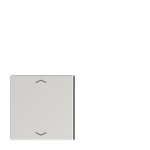 JUNG LS404TSAPLG23 Taste 2+3, F40, mit Pfeilsymbolen, Thermoplast, Serie LS, lichtgrau 