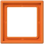 JUNG LS981O Rahmen 1fach, LS 990, IP 44, Duroplast, senkrechte und waagerechte Montage 