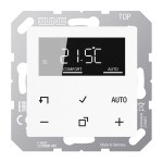 JUNG TRDA1790WW LB-Management Raumthermostat-Set, Serie AS/A, alpinweiß 