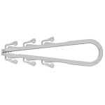 Fischer 058156 Leitungsschlaufe SF plus LS 8/28 100 Stück 