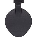 Merten Ersatzdeckel für Vollgummi-SCHUKO-Dreifach-Hängekupplung, schwarz 