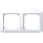 Merten 1-M-Rahmen, 2fach, aktivweiß glänzend 