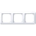 Merten 1-M-Rahmen, 3fach, aktivweiß glänzend 