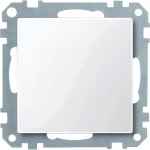 Merten Blindabdeckung, polarweiß glänzend, System M 