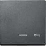 Merten Wippe mit Kontrollfenster und Aufdruck Schlüssel, anthrazit, System M 