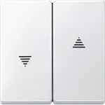 Merten Wippe für Rollladenschalter und -taster, polarweiß, System M 